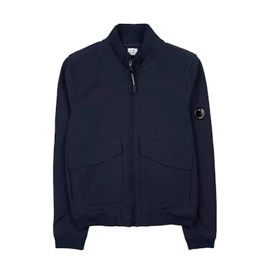 C.P. Company Slim Fit Zip-Up Jacket Navy Blue 15CMOW011A006097A888