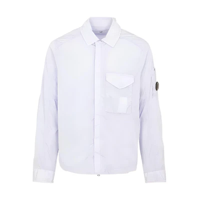 C.P. Company Solid Color Chest Pocket Zip Jacket 14CMOS041A005904G750