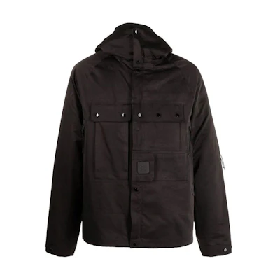 C.P. Company Solid Color Hooded Jacket 13CMOW029A006258A999