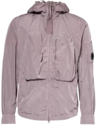 C.P. Company Jaket Berzip Berhud Ungu Dove Warna Solid CMOS156A005904G735 Buy C.P. Company Jaket Berzip Berhud Ungu Dove Warna Solid CMOS156A005904G735