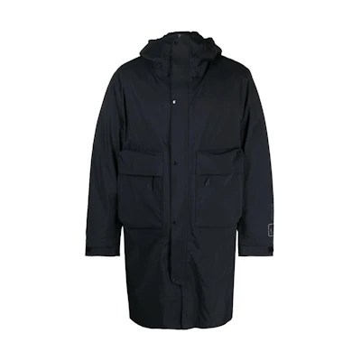 C.P. Company Solid Color Loose Fit Zip-Up Hooded Jacket 15CLOW008A005967A888