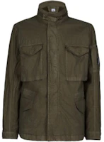 C.P. Company Solid Color Pocket Stand-Collar Long-Sleeve Jacket 14CMOW358A006233G683 C.P. Company Solid Color Pocket Stand-Collar Long-Sleeve Jacket 14CMOW358A006233G683