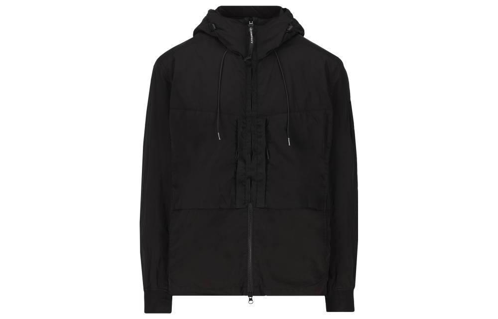 C.P. Company Solid Color Slim Fit Hooded Jacket 15CMOS024A005904G999