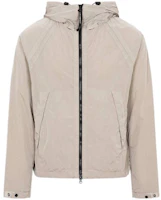 C.P. Company Solid Color Spring/Summer Zipped Drawstring Hoodie Jacket 14CMOW039A005904G330 C.P. Company Solid Color Spring/Summer Zipped Drawstring Hoodie Jacket 14CMOW039A005904G330