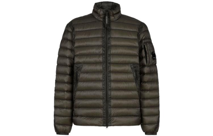 C.P. Company Solid Color Zip-Up High Collar Jacket 15CMOW210A006099A670