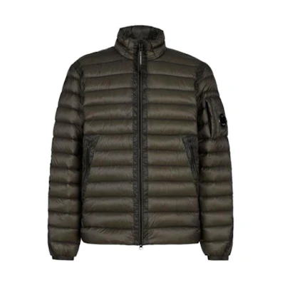 C.P. Company Solid Color Zip-Up High Collar Jacket 15CMOW210A006099A670