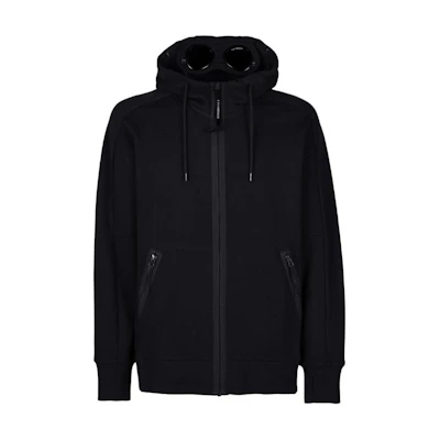 C.P. Company Solid Color Zip-Up Hooded Jacket 14CMSS082A005086W999