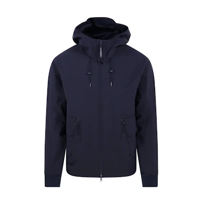 C.P. Company Solid Color Zip-Up Hoodie Casual Jacket 15CLOW014A006578A888