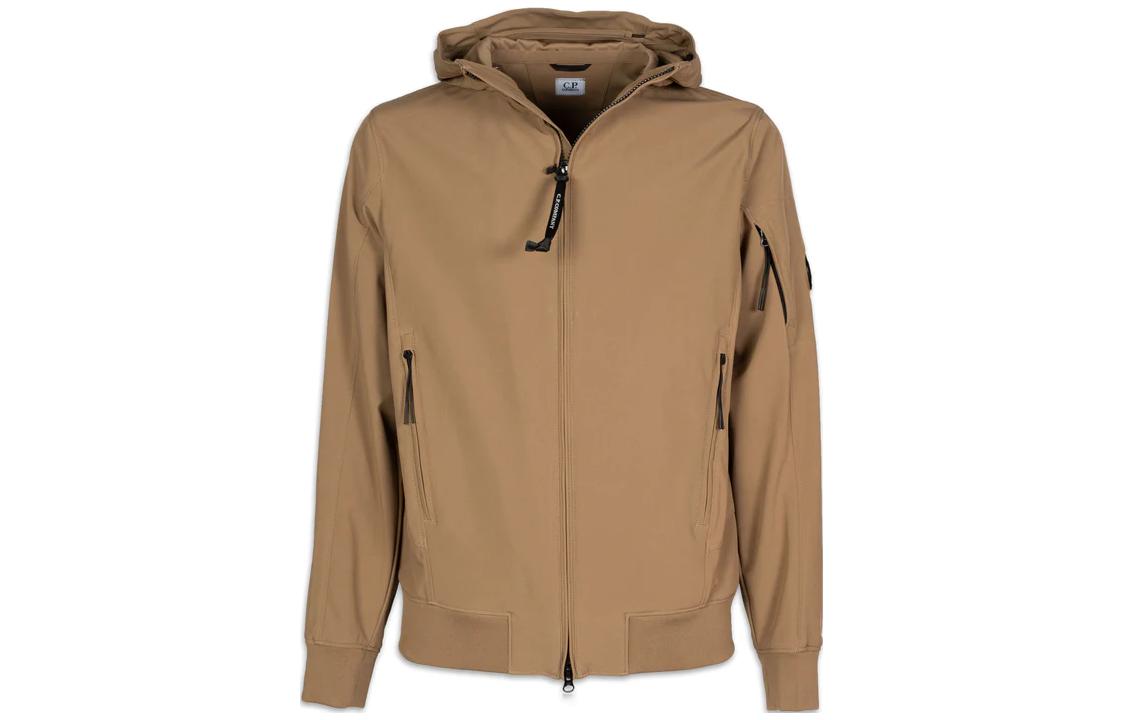 C.P. Company Solid Color Zip-Up Hoodie Jacket - Lead Gray 14CMOW002A005968A339