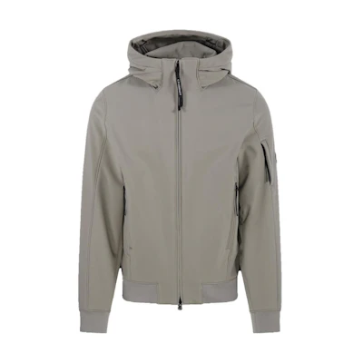 C.P. Company Solid Color Zip-Up Hoodie Jacket 15CMOW003A006097A335