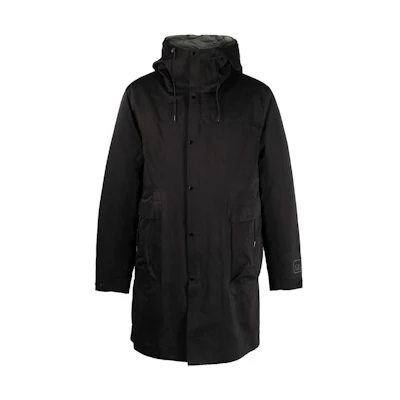 C.P. Company Solid Color Zip-Up Mid-Length Slim Fit Jacket Men 15CLOW012A006258A999