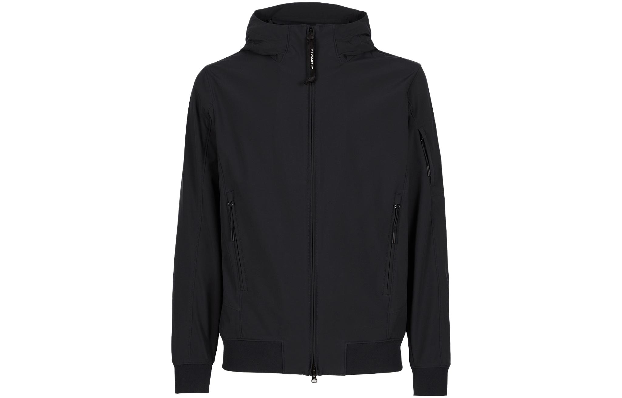 C.P. Company Solid Color Zip Hoodie Jacket 14CMOW002A005968A999