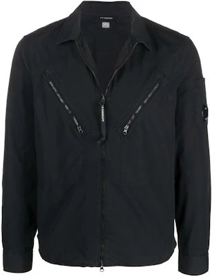 C.P. Company Jaket Kemeja Lengan Panjang Berzip Warna Solid 12CMSH236A006272G999 Buy C.P. Company Jaket Kemeja Lengan Panjang Berzip Warna Solid 12CMSH236A006272G999