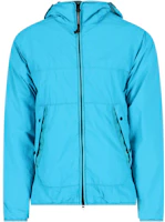 C.P. Company Solid Light Blue Zip-Up Hoodie Jacket 14CMOW088A006124G825 C.P. Company Solid Light Blue Zip-Up Hoodie Jacket 14CMOW088A006124G825