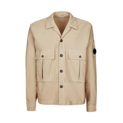 C.P. Company Solid Pocket Jacket Yellow Mens 14CMSH280A006406O330