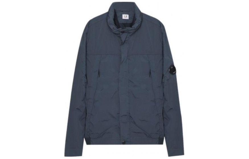 C.P. Company Solid Zip-Up Jacket Long Sleeve - Deep Navy 12CMOW238A005864G978