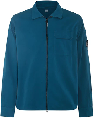 Chaqueta Azul Slim Fit de Manga Larga con Cremallera C.P. Company. CMSH158A002824G848 Buy Chaqueta Azul Slim Fit de Manga Larga con Cremallera C.P. Company. CMSH158A002824G848