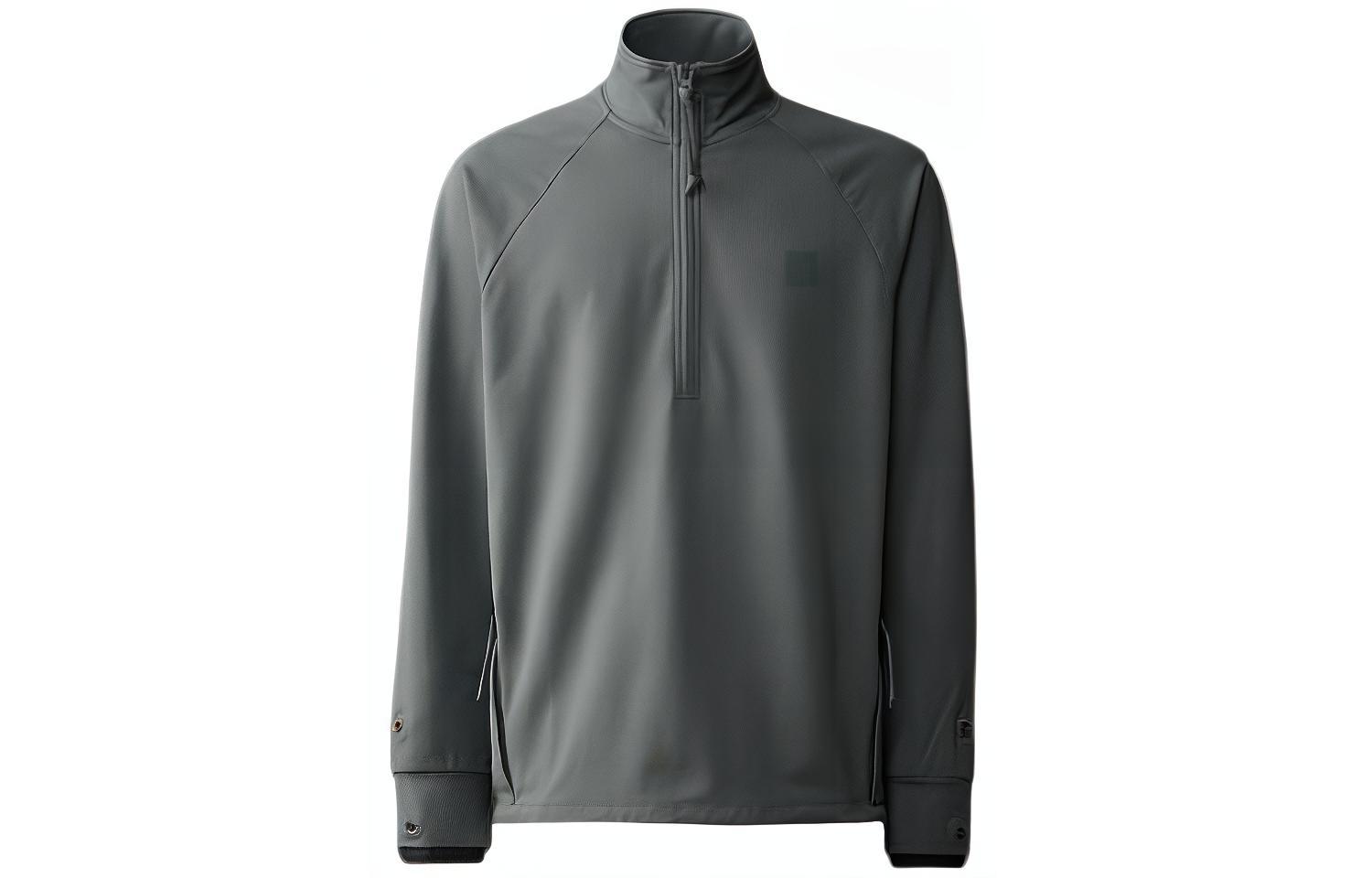 C.P. Company Solid Zip-Up Slim Fit Sweatshirt Deep Gray 16CLSS018A006452W-975