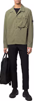 Lookbook C.P. Company SS22 綠色長袖襯衫 - 扣式口袋設計 12CMOS101A005782G-660
