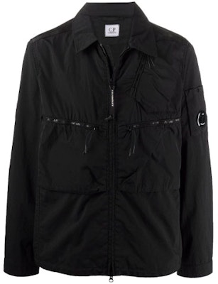 C.P. カンパニー SS22 ブラック ジャケット レンズディテール ナイロンパネルジッパー付き 11CMOS152A005782M999 Order C.P. カンパニー SS22 ブラック ジャケット レンズディテール ナイロンパネルジッパー付き 11CMOS152A005782M999