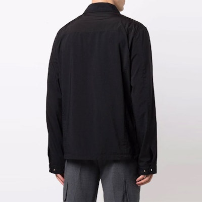 C.P. カンパニー SS22 ブラック ジャケット レンズディテール ナイロンパネルジッパー付き 11CMOS152A005782M999 Purchase C.P. カンパニー SS22 ブラック ジャケット レンズディテール ナイロンパネルジッパー付き 11CMOS152A005782M999