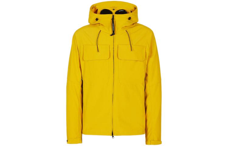 C.P. Company SS22 Goggle Hooded Jacket Yellow Men’s 12CMOW066A005968A239
