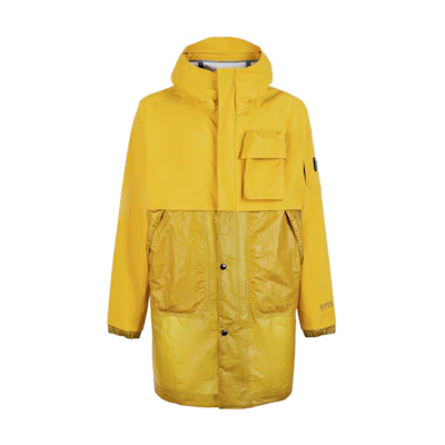 C.P. Company SS22 GTX 3L Infinium Hooded Jacket Yellow 12CMOW162A005967M239