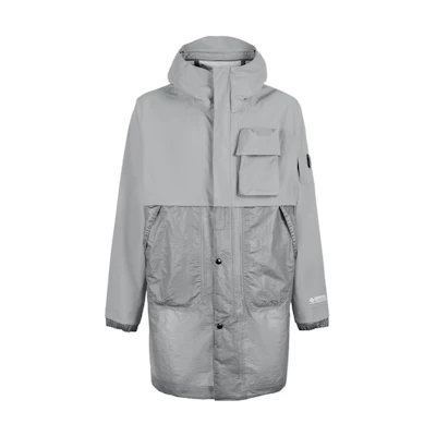 C.P. Company SS22 GTX 3L Infinium Hooded Jacket Men’s Grey 12CMOW162A005967M937