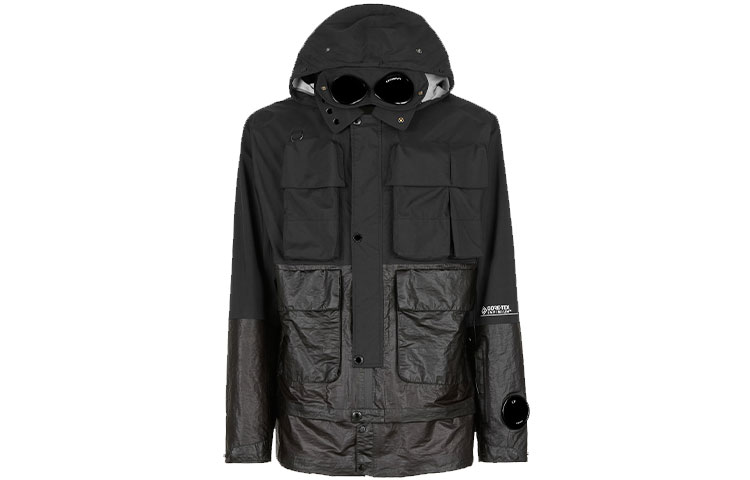 C.P. Company SS22 GTX 3L Infinium La 500 Miglia Jacket Black 12CMOW098A005967M-999