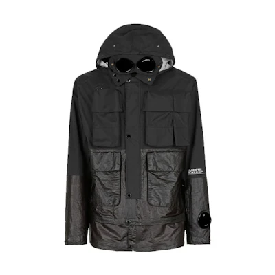 C.P. Company SS22 GTX 3L Infinium La 500 Miglia Jacket Black 12CMOW098A005967M-999