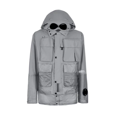 C.P. Company SS22 GTX 3L Infinium Multi-Pocket Jacket Mens Grey 12CMOW098A005967M937