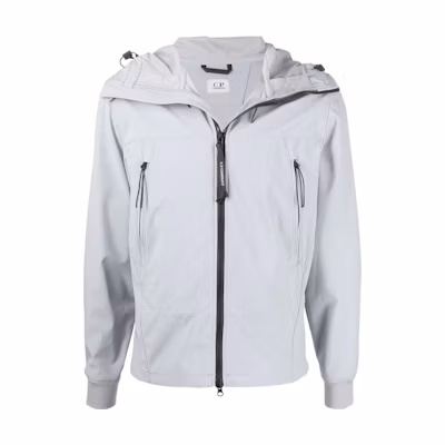 C.P. Company SS22 Grey Jacket with Front Zip Pocket 12CMOW001A005968A
