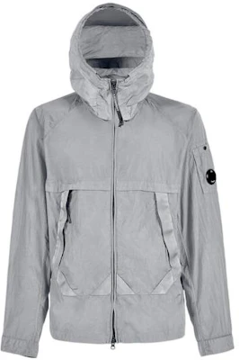 Chaqueta con capucha gris sólido C.P. Company SS22 con cremallera. 12CMOW203A005904G937 Buy Chaqueta con capucha gris sólido C.P. Company SS22 con cremallera. 12CMOW203A005904G937