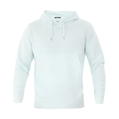 C.P. Company SS22 Light Blue Solid Color Casual Sweatshirt MSS264A820
