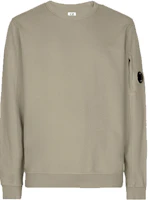 C.P. Company SS22 Light Fleece Crewneck Pullover - Beige Brown 12CMSS032A002246G322 C.P. Company SS22 Light Fleece Crewneck Pullover - Beige Brown 12CMSS032A002246G322