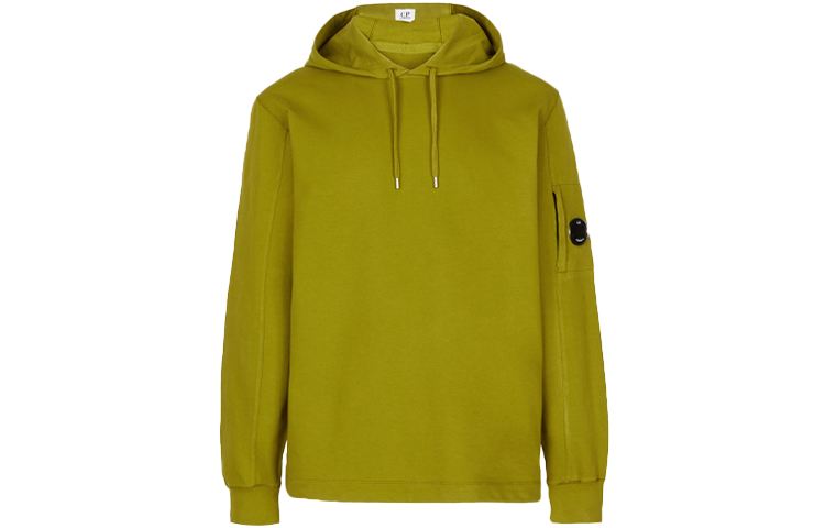 C.P. Company SS22 Loose Fit Moss Green Hoodie 12CMSS033A002246G698