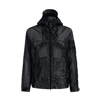 C.P. Company SS22 Nylon Hooded Jacket Black 12CMOW163A006206G999