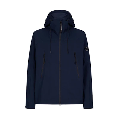 C.P. Company SS22 Pro-Tek Multi-Functional Hooded Jacket Blue Mens 12CMOW003A004117A888-44
