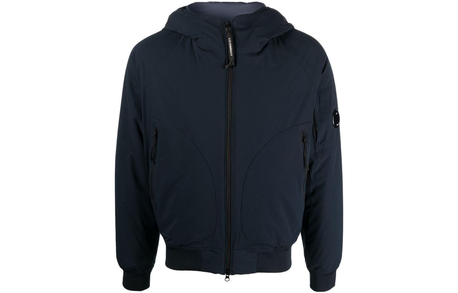 C.P. Company SS22 Pro-Tek Navy Hooded Jacket 13CMOW173A004117A888