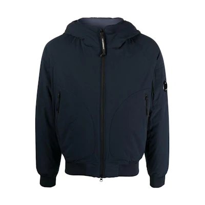 C.P. Company SS22 Pro-Tek Navy Hooded Jacket 13CMOW173A004117A888