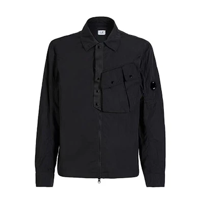 C.P. Company SS22 Solid Color Jacket Black 12CMOS104A-005904G.999