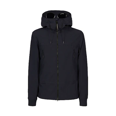 C.P. Company SS22 Solid Color Zip Hoodie Jacket Navy Blue 12CMOW001A005968A888-48