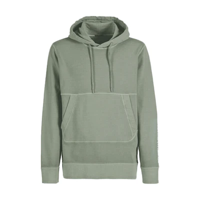 C.P. Company SS22 Solid Olive Green Hoodie 12CMSS264A005398S647