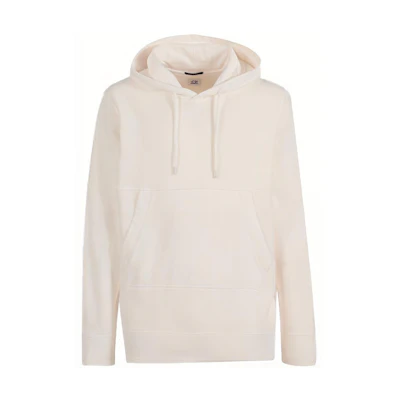 C.P. Company SS22 White Cotton Fleece Garment Dyed Hoodie Men 12CMSS264A005398S405
