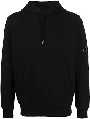 C.P. Company SS23 ブラック レンズ ロゴ プルオーバー フーディ 14CMSS023A005086W999 Buy C.P. Company SS23 ブラック レンズ ロゴ プルオーバー フーディ 14CMSS023A005086W999