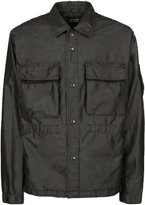 C.P. カンパニー SS23 ブラック シングルブレスト 長袖ジャケット 14CMOS249A006537M999 Buy C.P. カンパニー SS23 ブラック シングルブレスト 長袖ジャケット 14CMOS249A006537M999