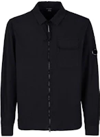 C.P. Company SS23 Black Solid Color Long Sleeve Jacket with Dual Pockets 14CMSH158A002824G999 C.P. Company SS23 Black Solid Color Long Sleeve Jacket with Dual Pockets 14CMSH158A002824G999