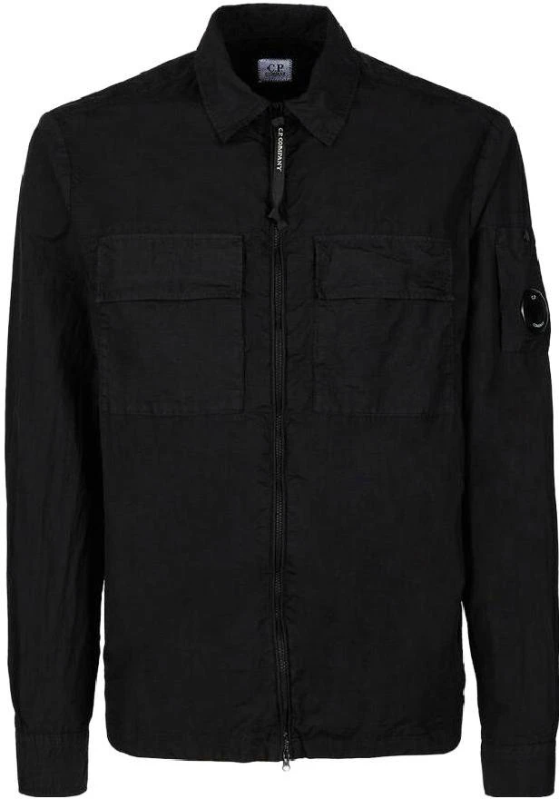 c-p-company-ss-23-black-solid-zip-up-jacket-with-logo-print-long-sleeves-14-cmsh-141-a005783-g999
