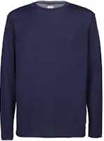 C.P. Company SS23 Blue Cotton Crewneck Pullover Sweatshirt Long Sleeve 14CMKN329A006519A868 C.P. Company SS23 Blue Cotton Crewneck Pullover Sweatshirt Long Sleeve 14CMKN329A006519A868