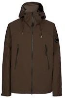 C.P. Company SS23 Brown Hoodie Jacket with Logo Patch for Men 14CMOW003A004117A365 C.P. Company SS23 Brown Hoodie Jacket with Logo Patch for Men 14CMOW003A004117A365